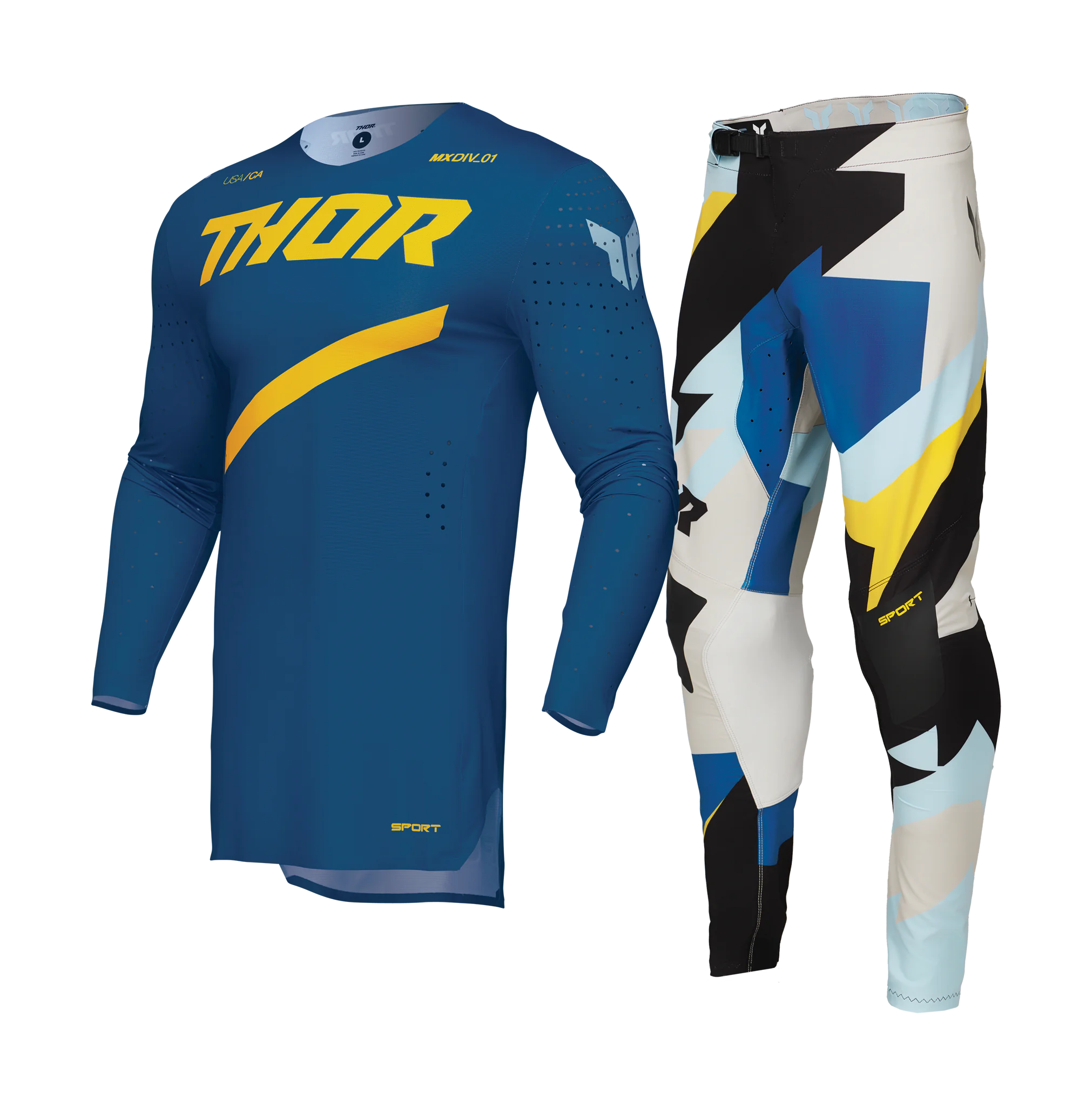 Thor Crosskleding Sportmode Brave - Blauw