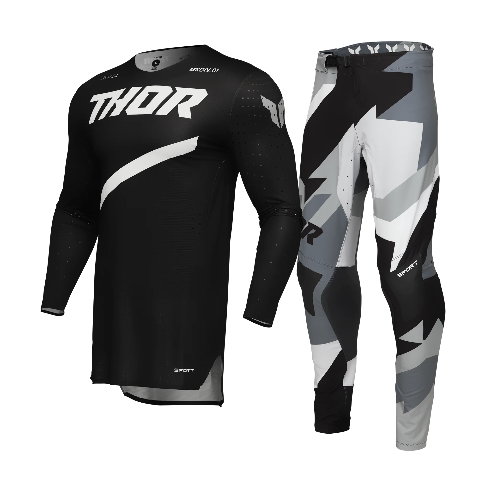 Thor Crosskleding Sportmode Brave - Zwart