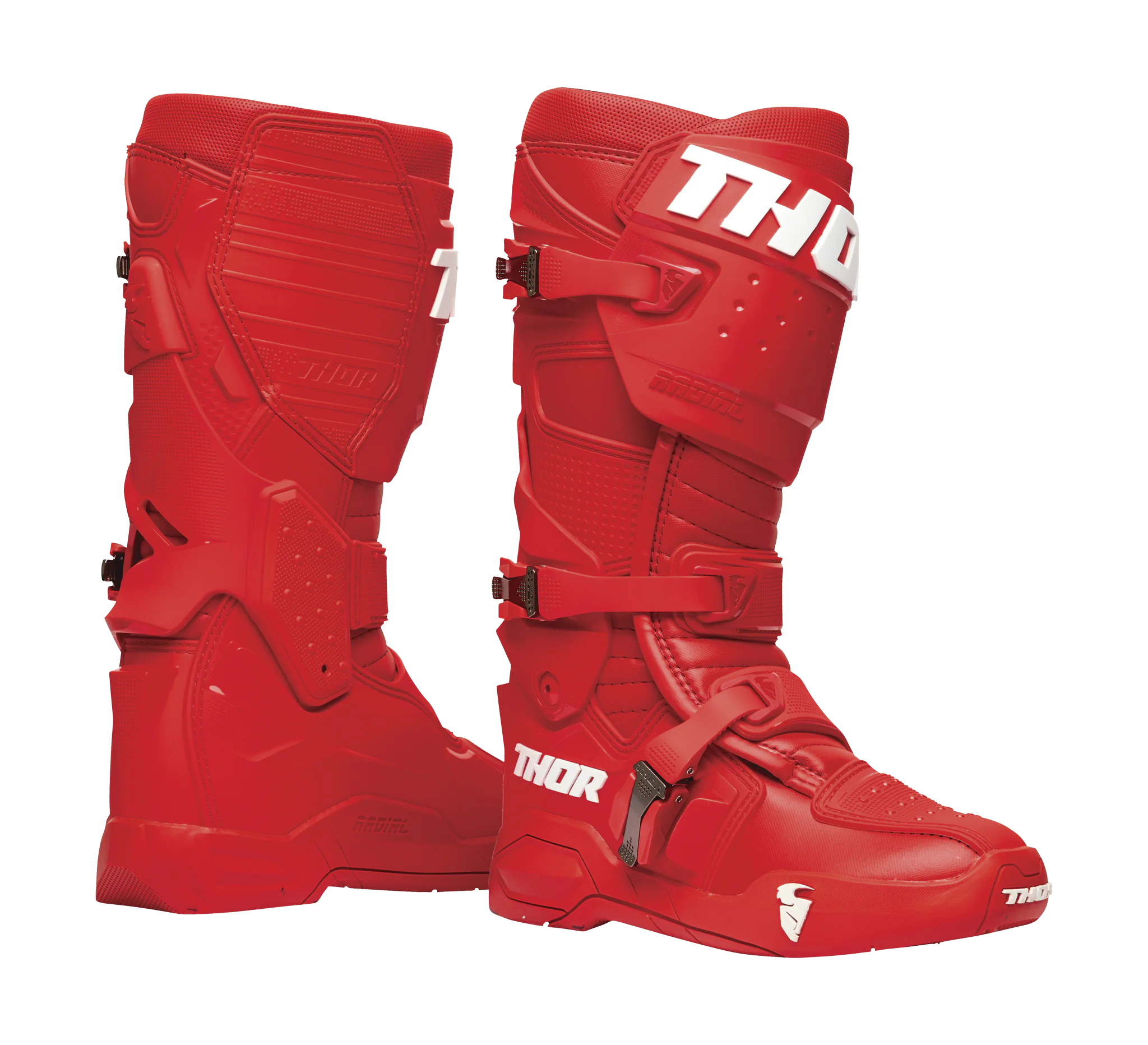 Thor Crosslaarzen Radial - Rood