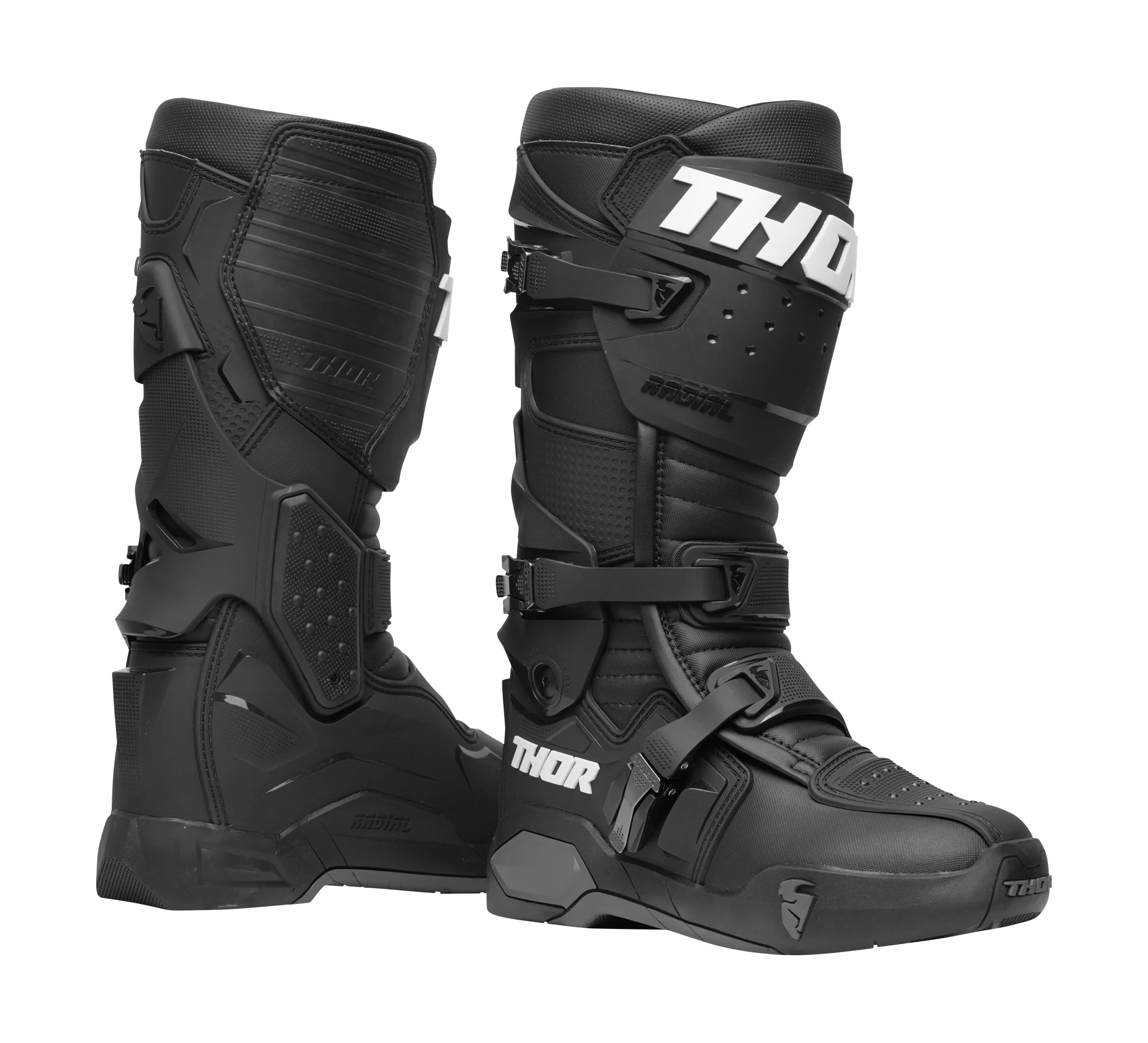 Thor Crosslaarzen Radial - Zwart