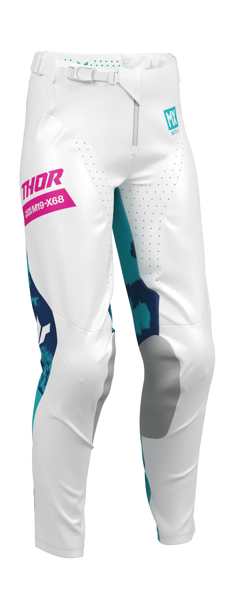 Thor Dames Crossbroek 2026 Launchmode Bleach - Wit / Aqua
