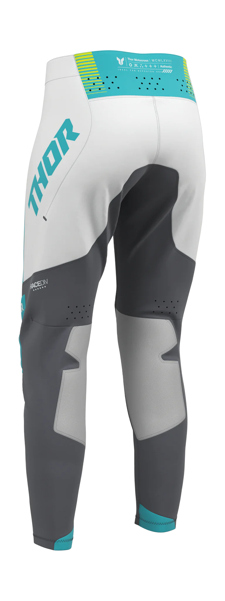 Thor Dames Crossbroek 2026 Sportmode Velocity - Grijs / Aqua