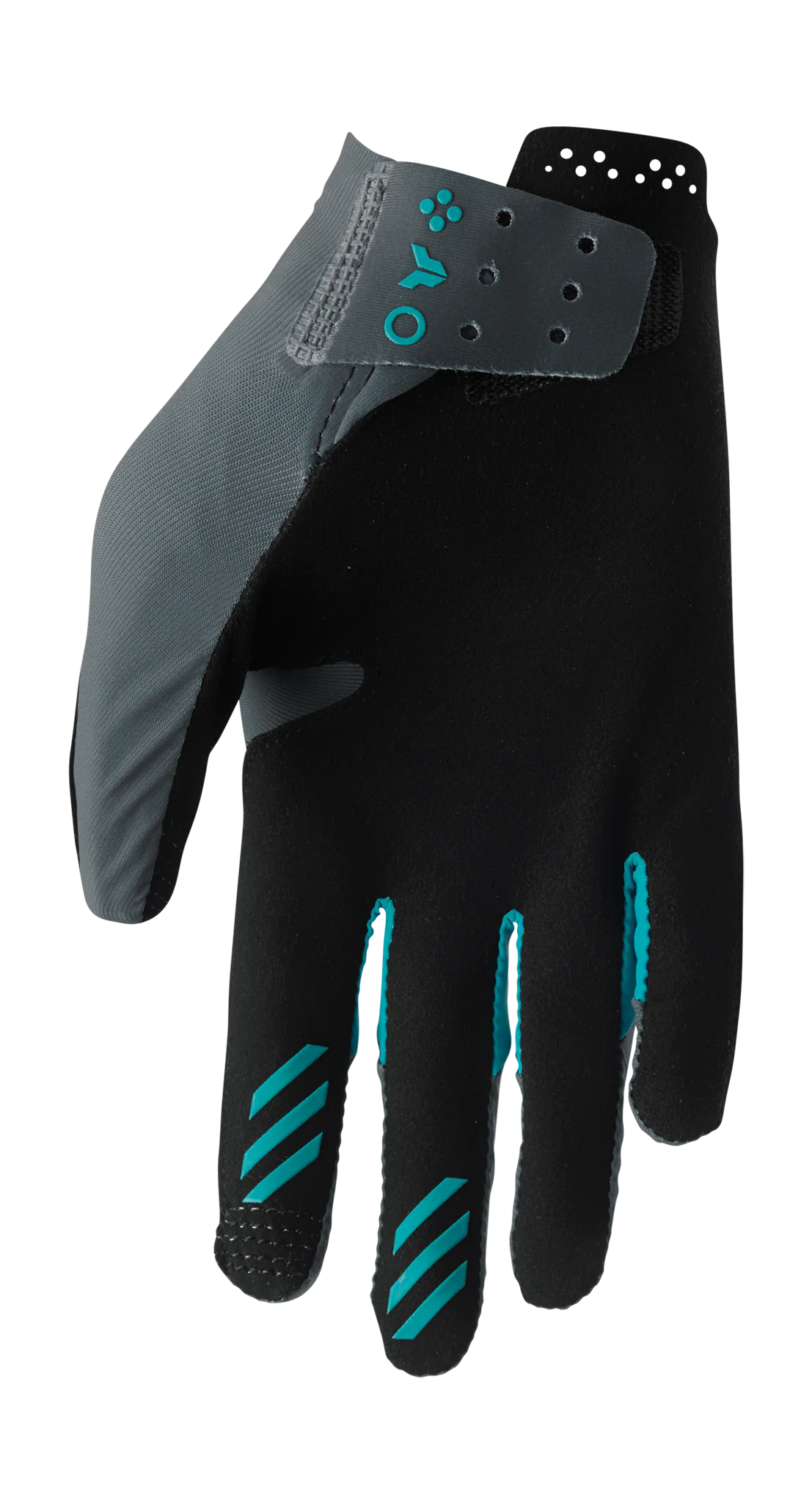 Thor Dames Crosshandschoenen 2026 Sportmode Iconic - Grijs / Aqua