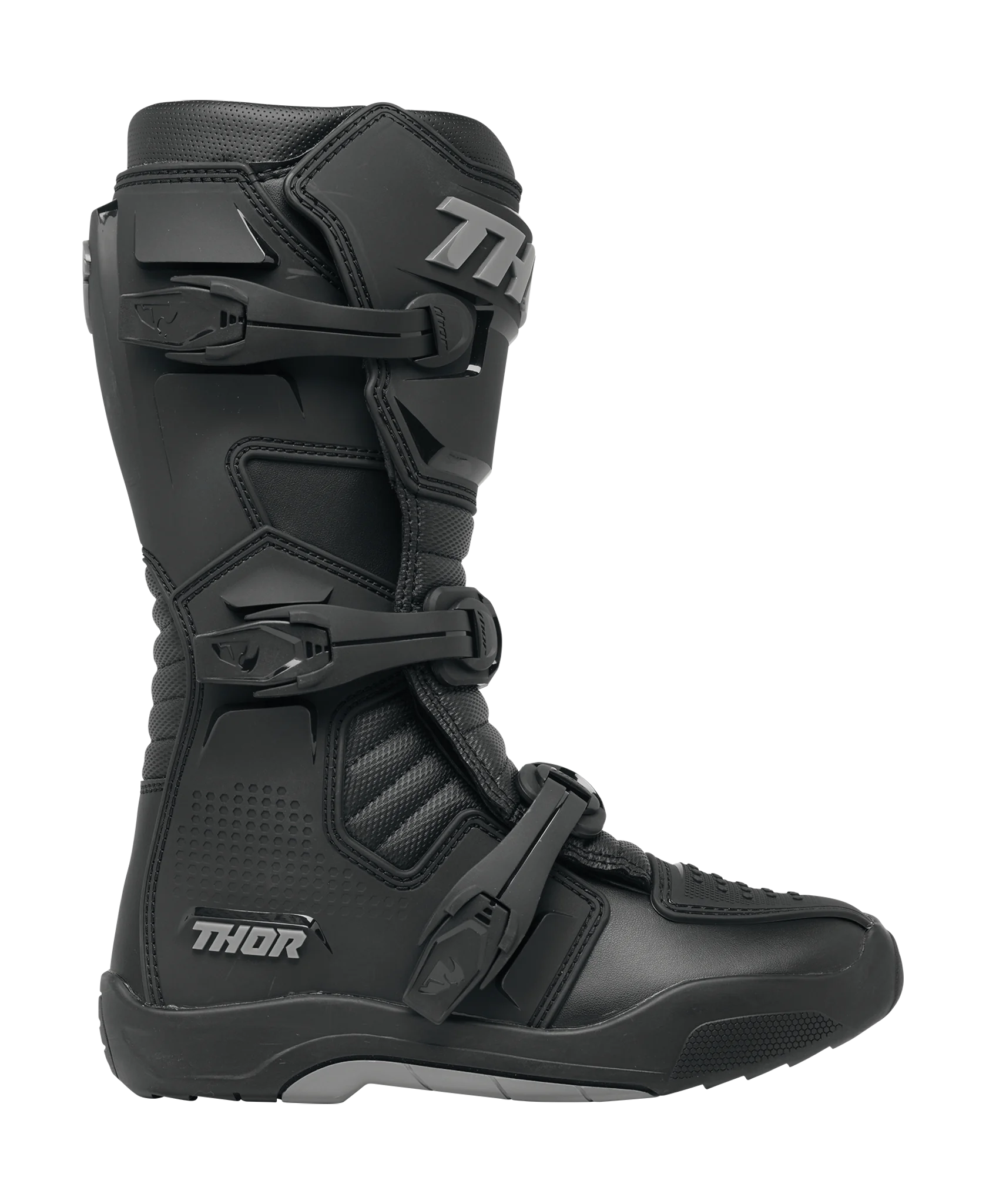 Thor Dames Crosslaarzen Blitz XR - Zwart / Grijs