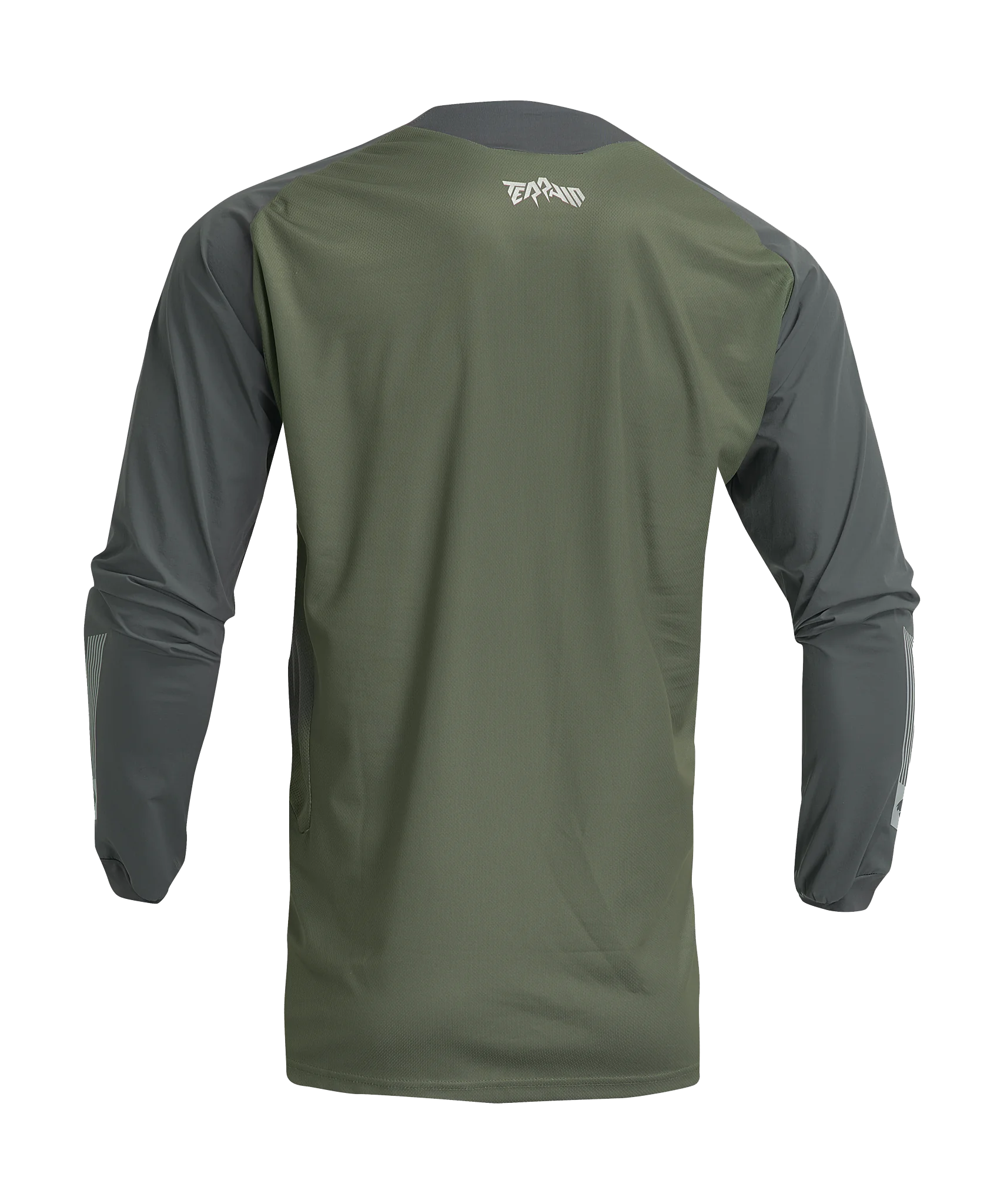 Thor Enduro Shirt Terrain - Army / Charcoal