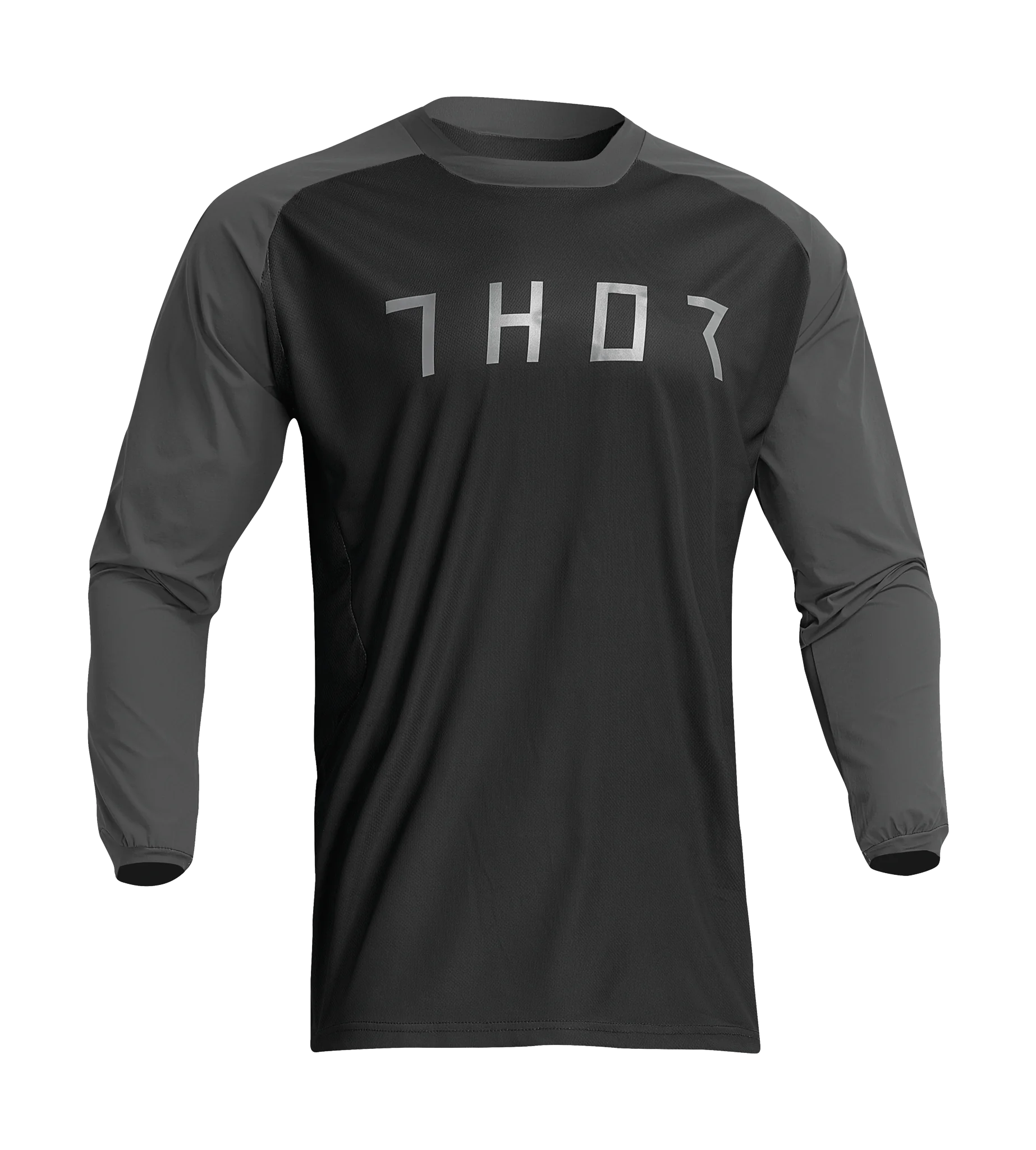 Thor Enduro Shirt Terrain - Zwart / Charcoal
