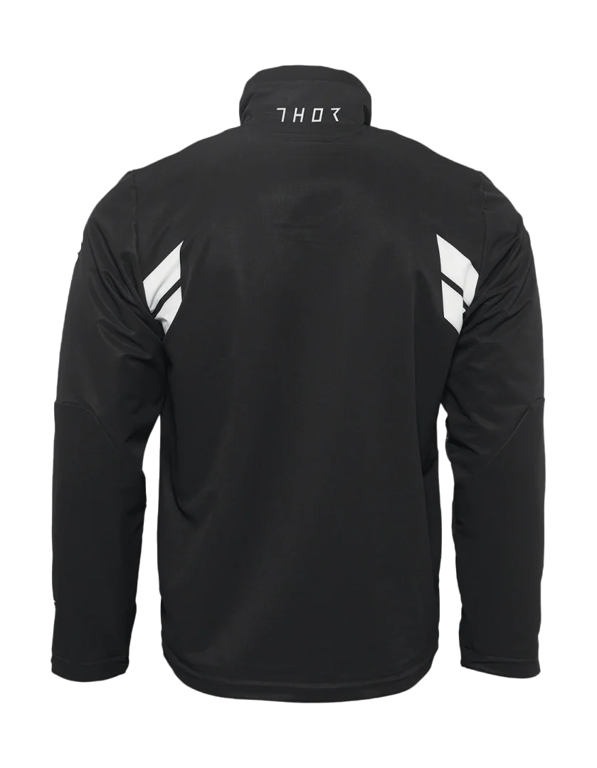Thor Fleece Jas Warmup - Zwart / Wit