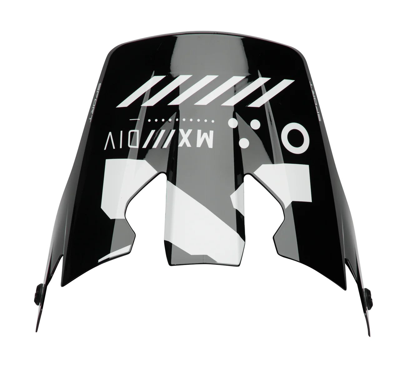 Thor Helmklep Reflex Sport Strike - Zwart / Rood