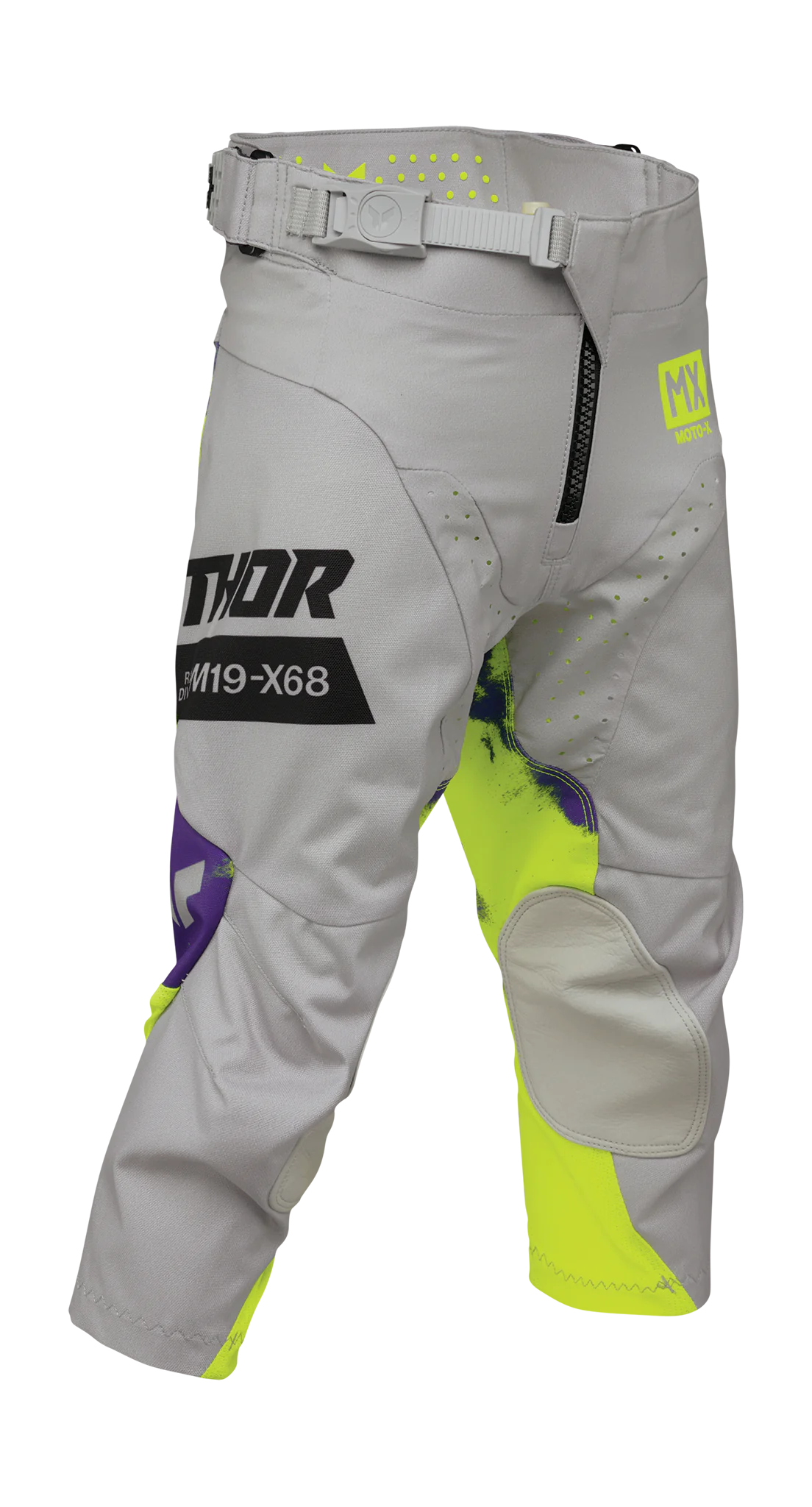 Thor Kinder Crossbroek 2026 Launchmode Bleach - Grijs / Acid