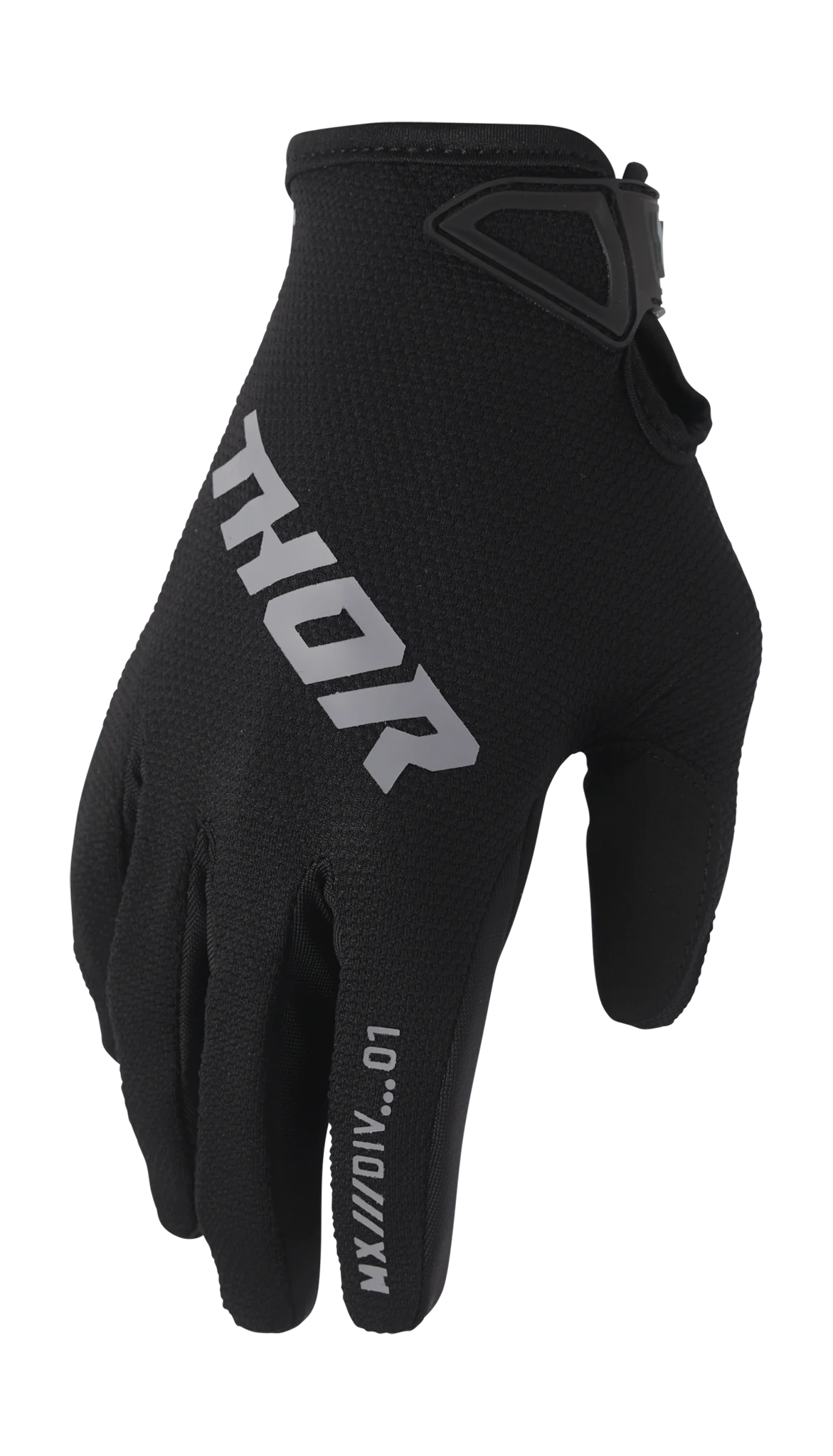 Thor Kinder Crosshandschoenen 2026 Ridemode Static - Zwart