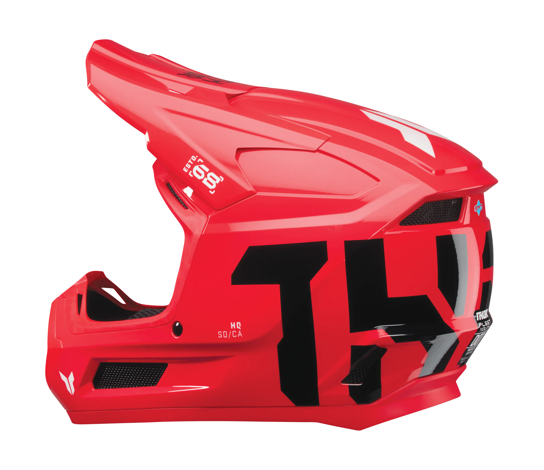 Thor Kinder Crosshelm Fleet Forge - Rood
