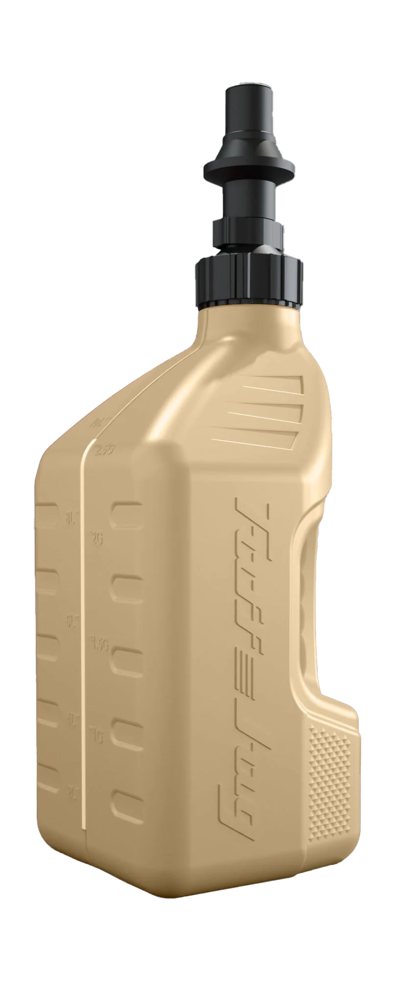 Tuff Jug Benzinekan Gen 3 Snelvuldop - Desert Tan / Zwart - 10 L