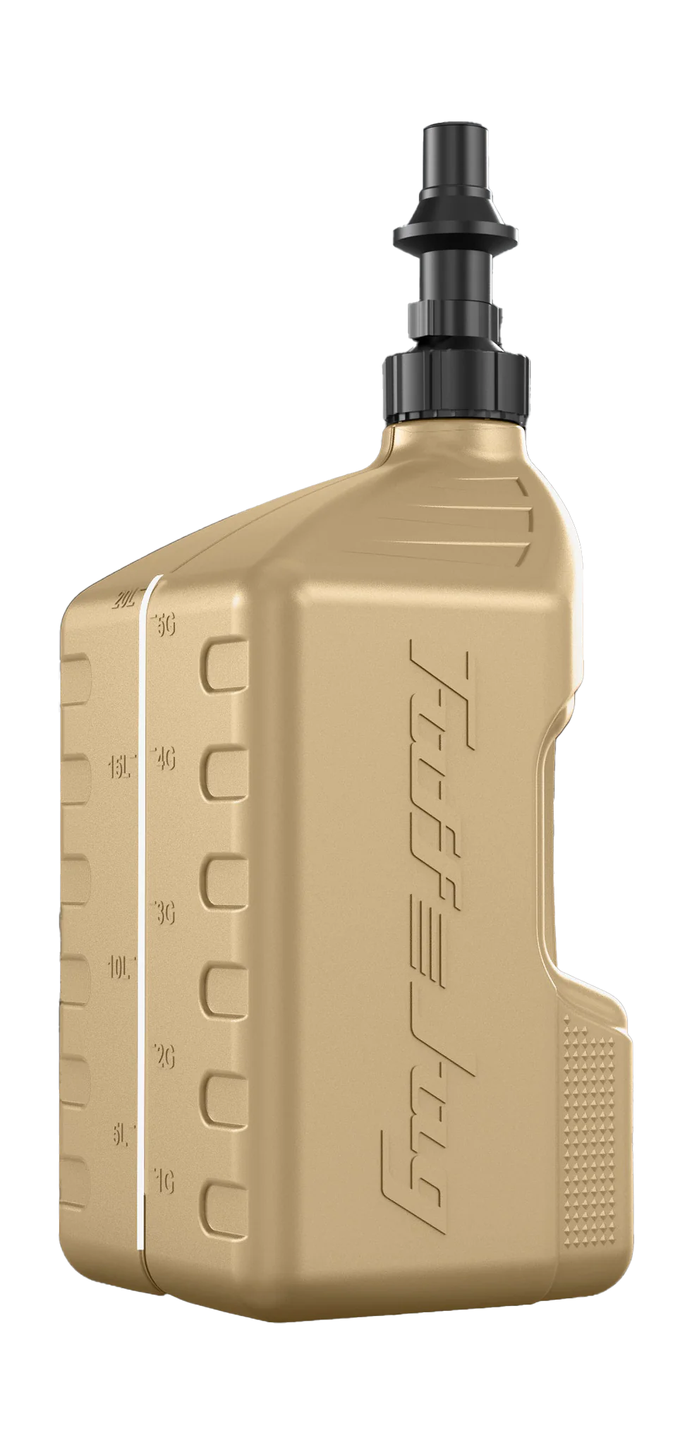 Tuff Jug Benzinekan Gen 3 Snelvuldop - Desert Tan / Zwart - 20 L