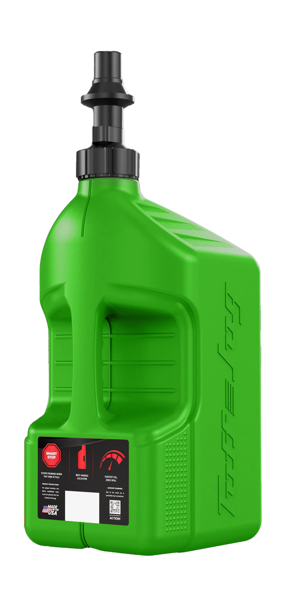 Tuff Jug Benzinekan Gen 3 Snelvuldop - Kawi Green / Zwart - 20 L
