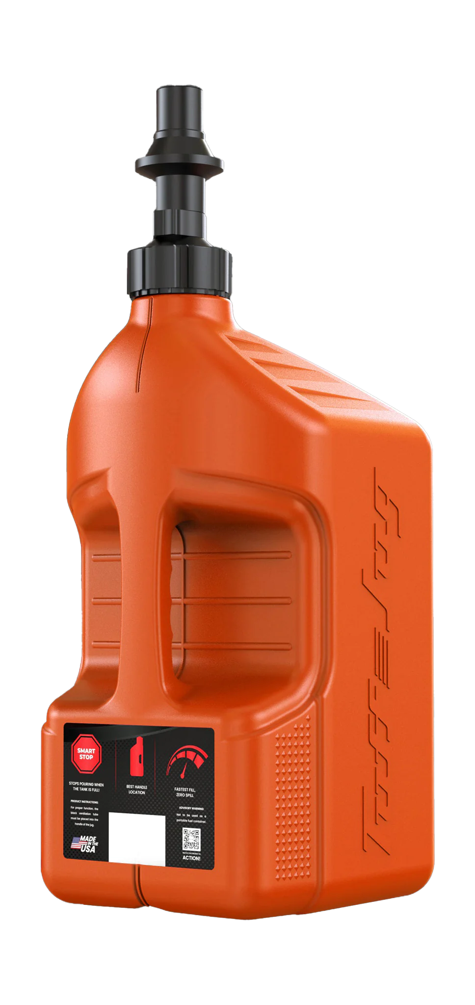 Tuff Jug Benzinekan Gen 3 Snelvuldop - Oranje / Zwart - 20 L