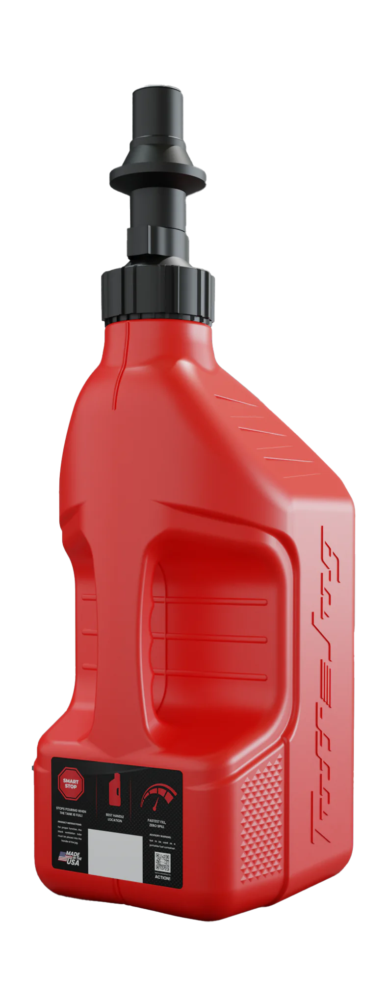 Tuff Jug Benzinekan Gen 3 Snelvuldop - Rood / Zwart - 10 L