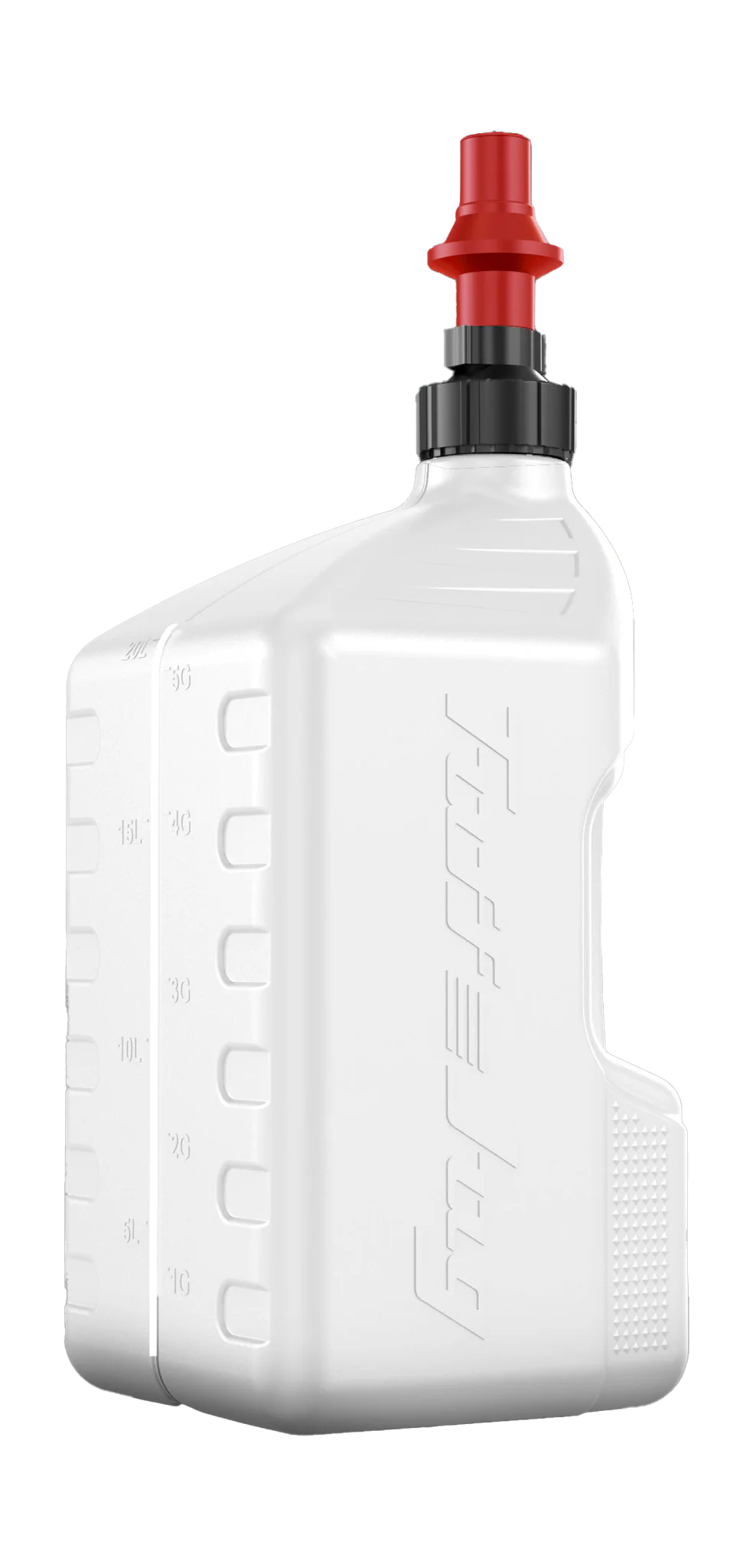 Tuff Jug Benzinekan Gen 3 Snelvuldop - Wit / Rood - 20 L