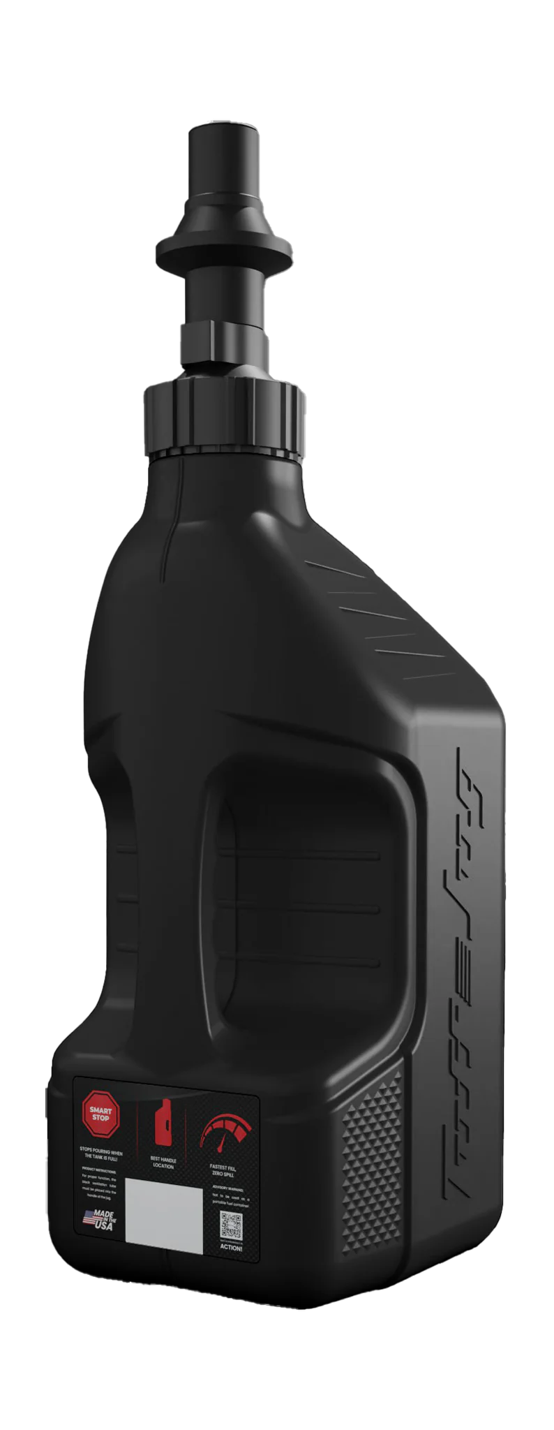 Tuff Jug Benzinekan Gen 3 Snelvuldop - Zwart / Zwart - 10 L