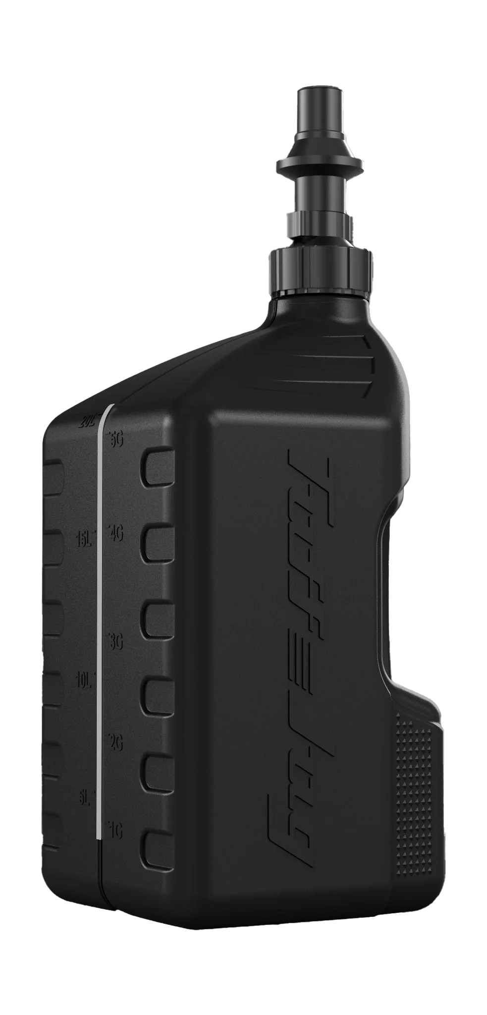 Tuff Jug Benzinekan Gen 3 Snelvuldop - Zwart / Zwart - 20 L