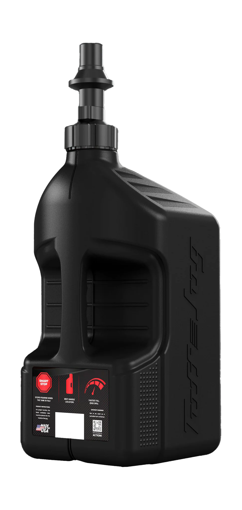 Tuff Jug Benzinekan Gen 3 Snelvuldop - Zwart / Zwart - 20 L