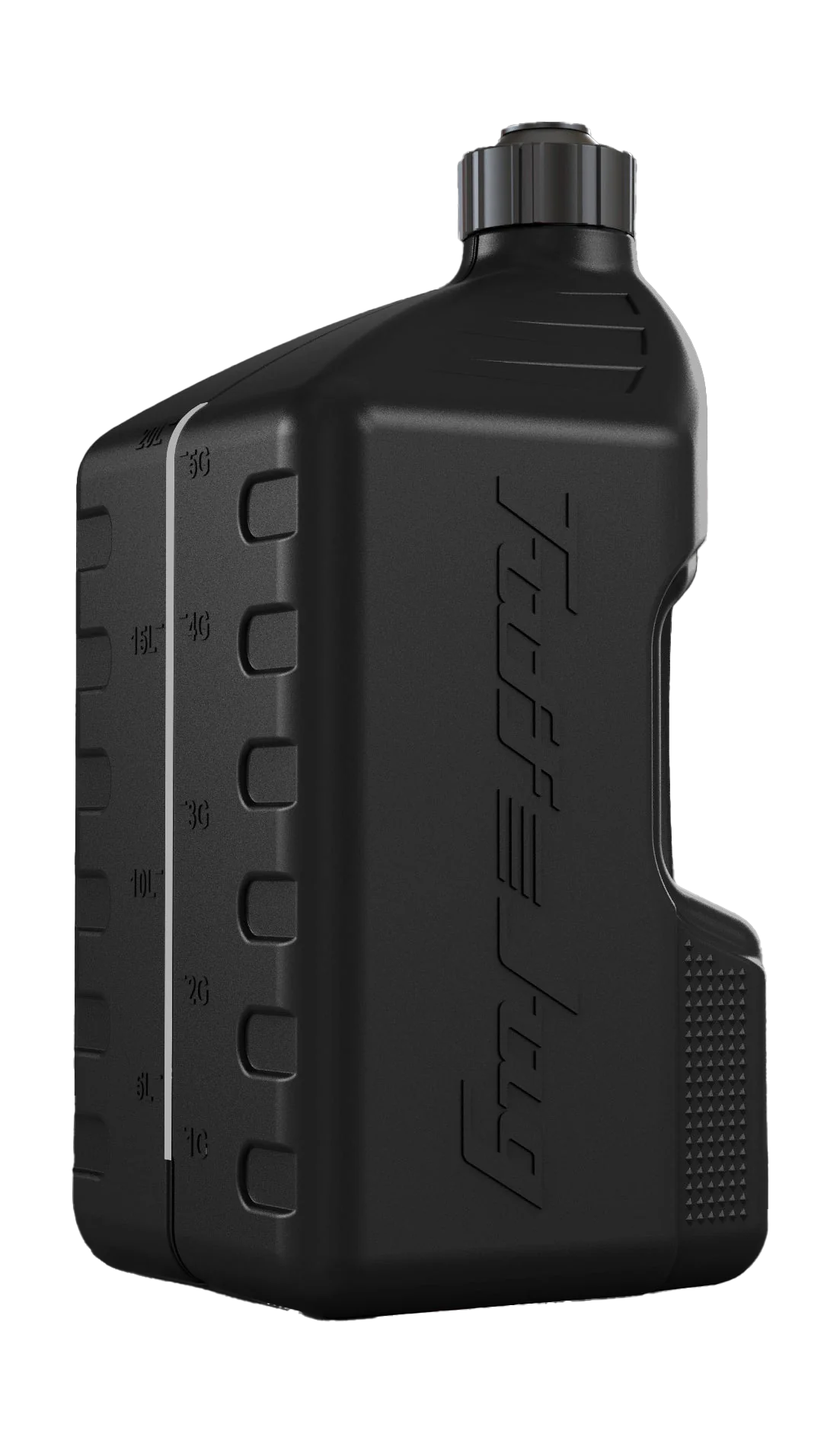 Tuff Jug Benzinekan Gen 3 Standaard Dop &amp; Center Plug - Zwart / Zwart - 20 L